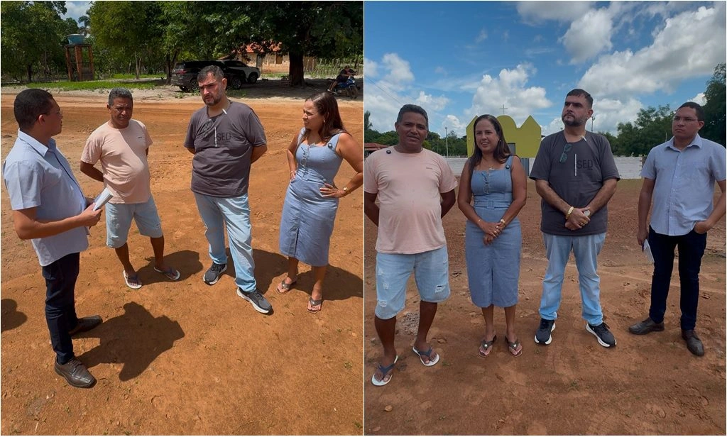 Karyne do Rodrigão anuncia construção de praça na localidade Sambaibinha