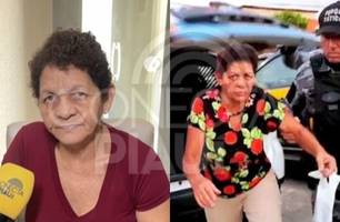 Lucélia Maria da Conceição, de 52 anos (Foto: Conecta Piauí/Reprodução)