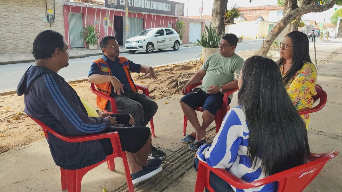 Motoristas de aplicativo e Defesa Civil debatem sobre alagamentos em Teresina