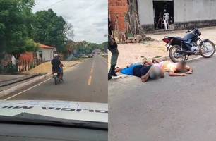 Polícia faz acompanhamento tático de suspeitos de tráfico em Nazária (Foto: Reprodução)