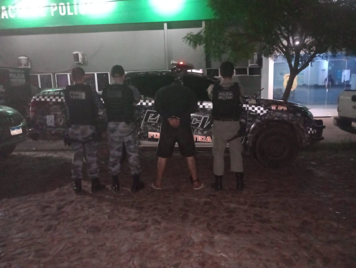 Polícia Militar prende suspeito de tentativa de homicídio em Piripiri