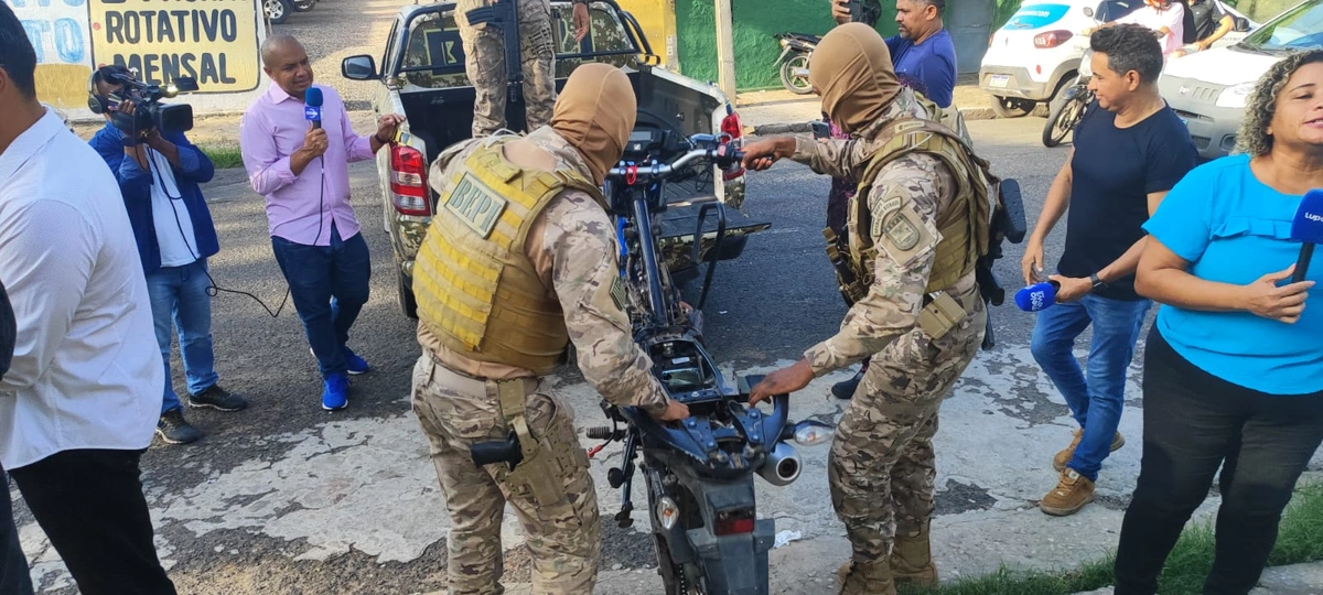 Polícia prende três suspeitos de adulteração de motos na zona Norte de Teresina