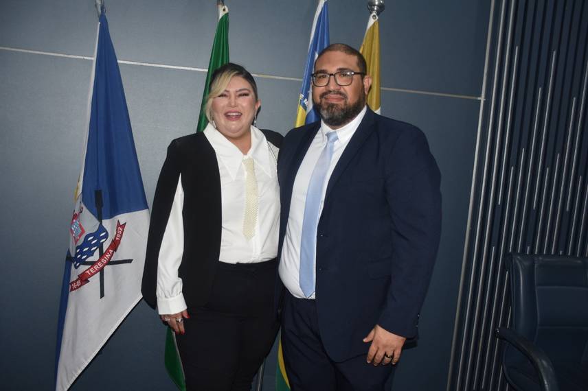Posse dos vereadores Samantha Cavalca e Pedro Alcântara Posse dos vereadores Samantha Cavalca e Pedro Alcântara