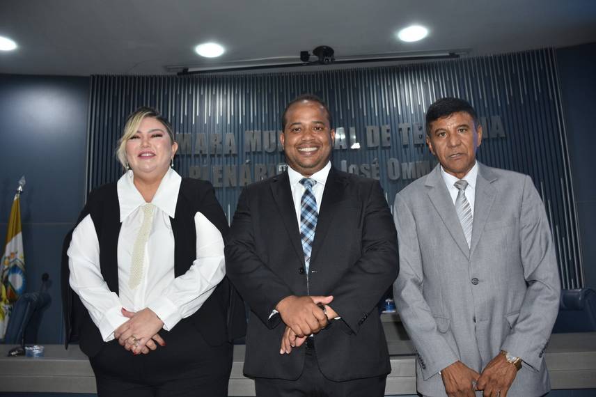 Posse dos vereadores Samantha Cavalca e Pedro Alcântara Posse dos vereadores Samantha Cavalca e Pedro Alcântara