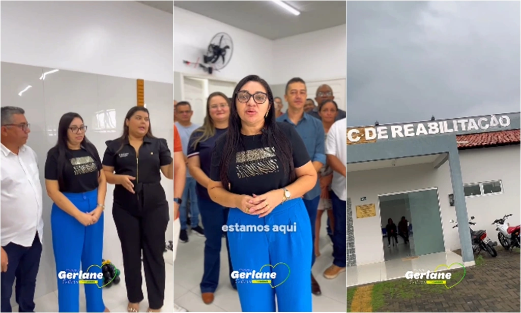 Prefeita Gerlane Cabral anuncia melhorias no Centro de Fisioterapia de São Gonçalo do Piauí