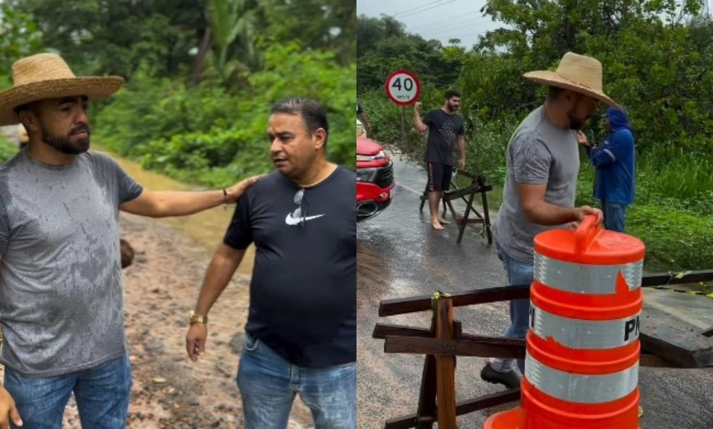 Prefeito de Guadalupe avalia danos causados pelas chuvas e anuncia medidas emergenciais