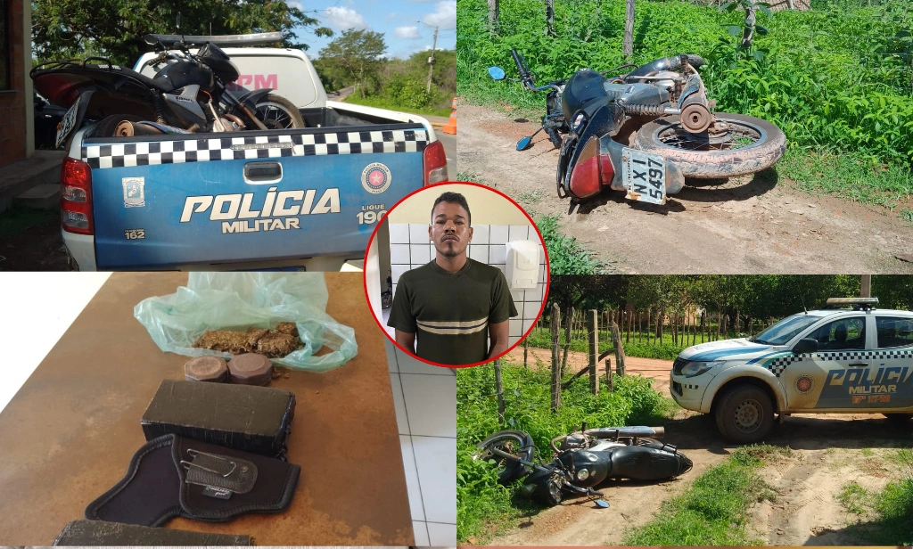 Suspeito de tráfico é perseguido pela polícia na Cerâmica Cil