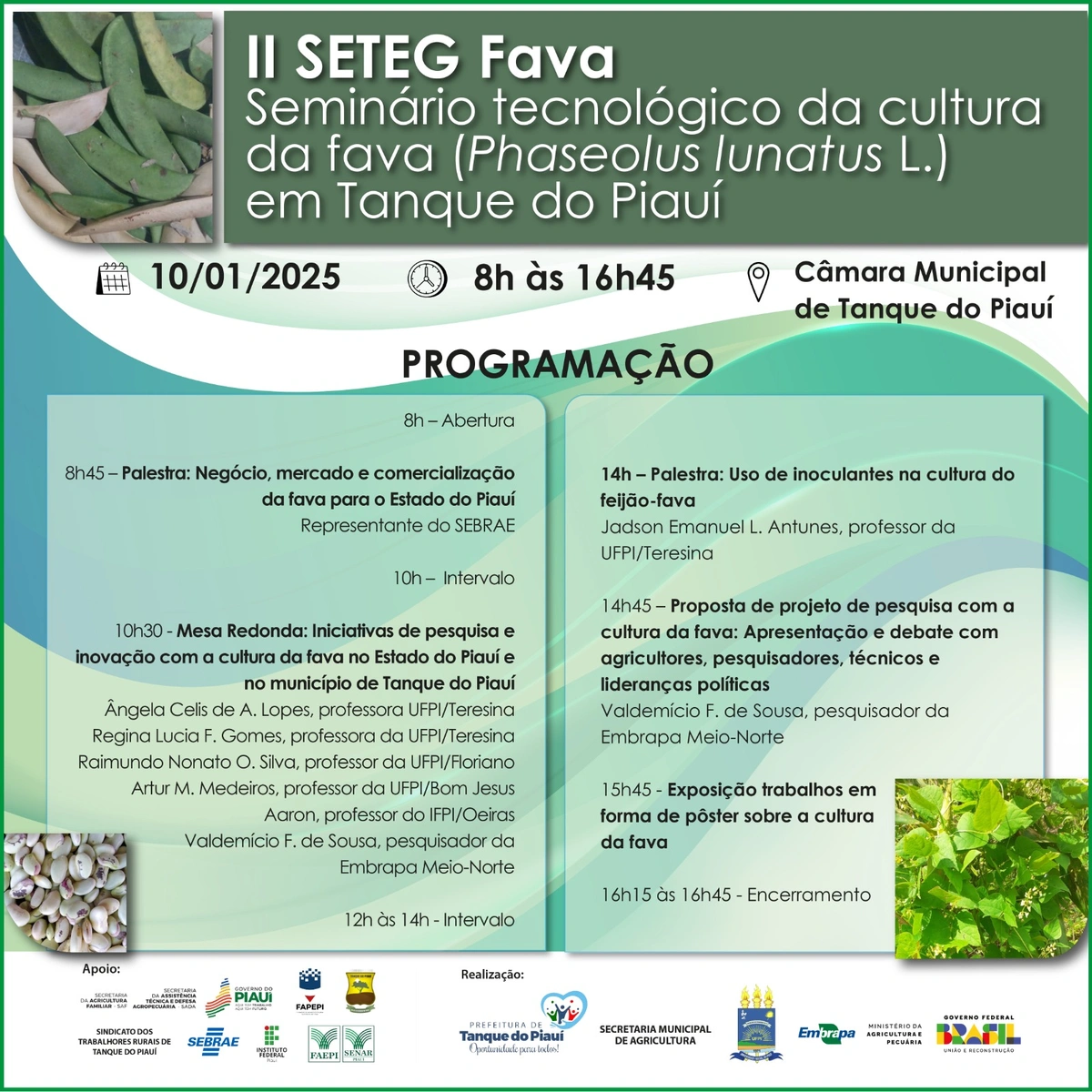 Tanque promove seminário tecnológico