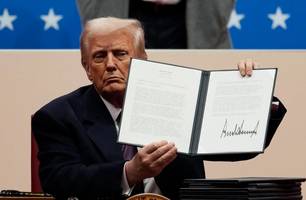 Trump anuncia investimento de U$ 500 bilhões em infraestrutura para IA (Foto: Kent Nishimura/Bloomberg)