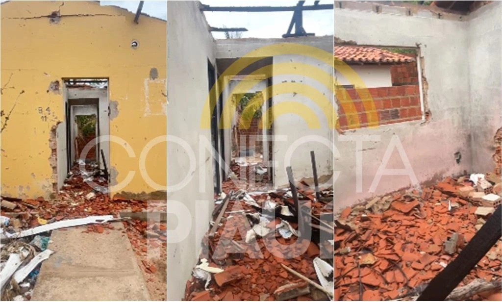Veja como ficou casa da mulher presa suspeita de envenenar crianças em Parnaíba