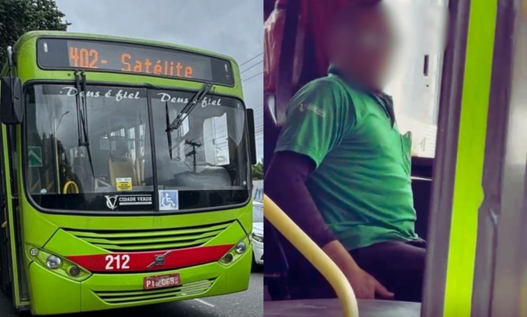 Ciclista é atropelado por ônibus ao sair de supermercado na zona Leste de Teresina