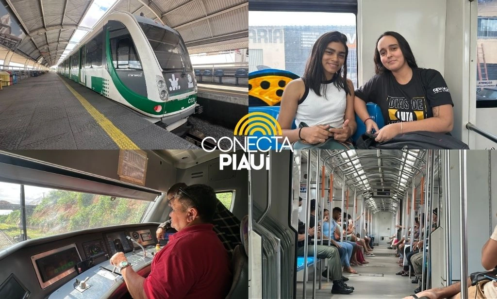 Com tarifa zero, metrô de Teresina atrai mais passageiros em busca de transporte eficiente