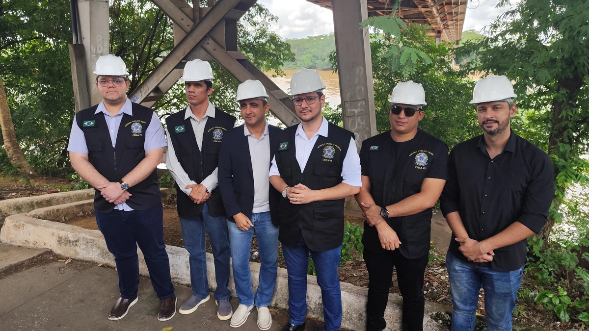 CREA-PI apresenta laudo técnico sobre situação da Ponte Metálica