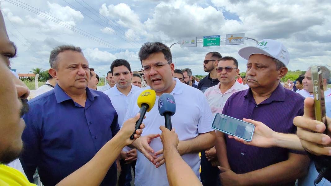 Governador Rafael Fonteles cumpre agenda em Itainópolis e inaugura obras em infraestrutura e saúde