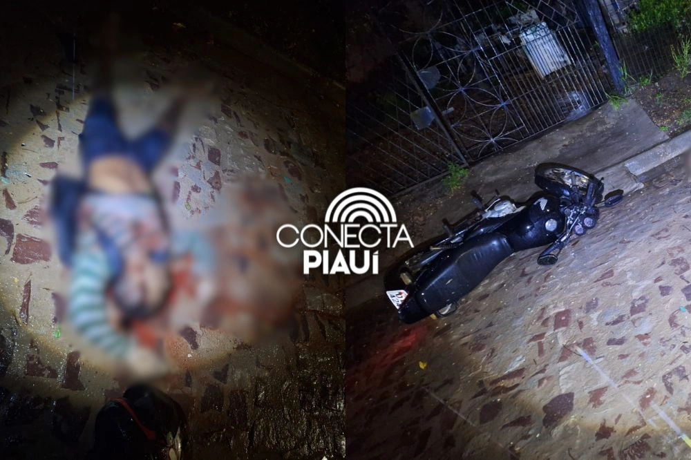 Homem é encontrado morto com marcas de tiros ao lado de moto roubada em Teresina
