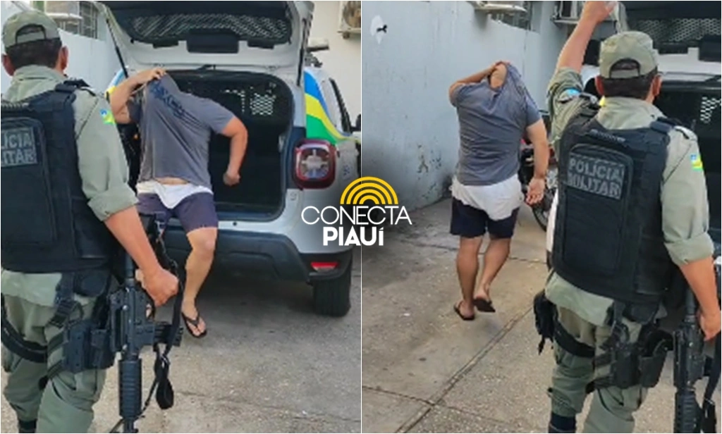 Homem é flagrado furtando loja de suplementos na zona Leste de Teresina