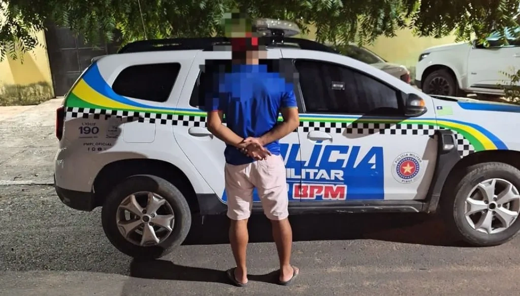 Homem é preso em flagrante por ameaçar e agredir esposa em Pio IX