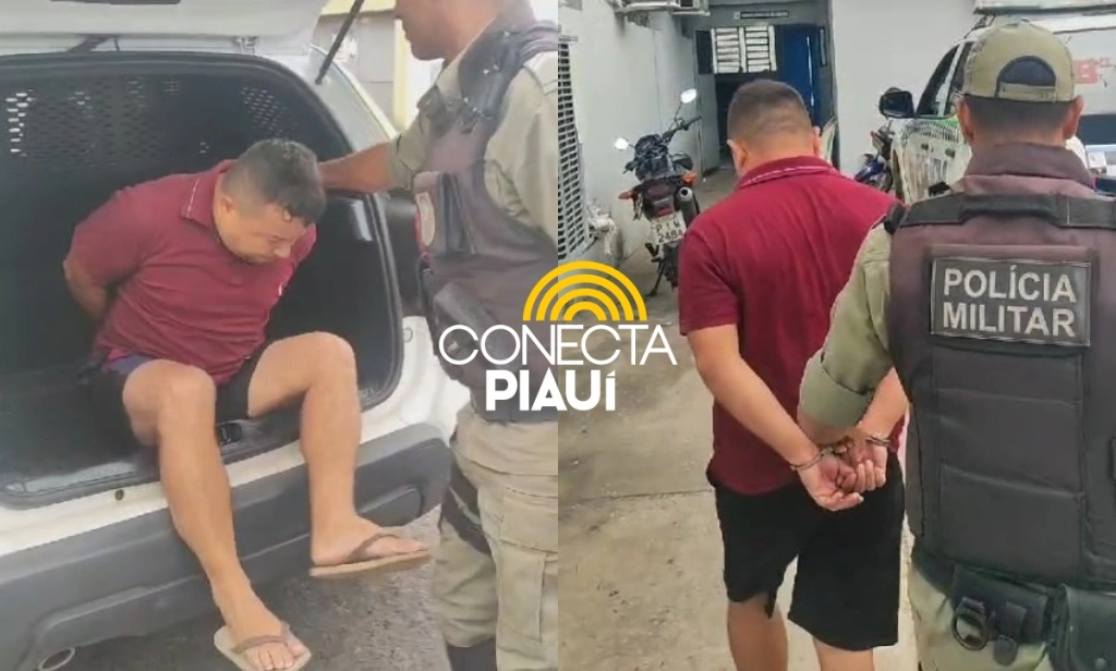 Homem é preso suspeito de agredir companheira na zona Sudeste de Teresina