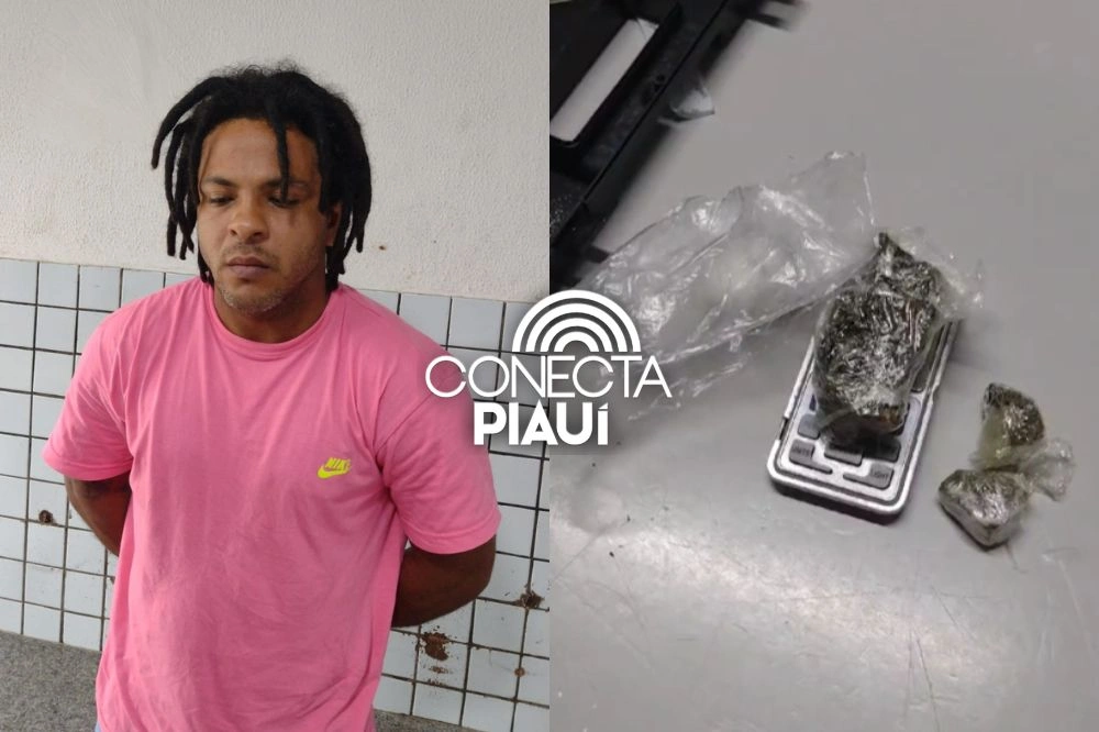 Homem é preso suspeito de tráfico de drogas em operação na zona Leste de Teresina