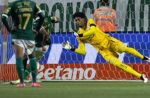 Hugo Souza defende pênalti e Palmeiras e Corinthians ficam no empate (Foto: Rodrigo Coca/Agência Corinthians)