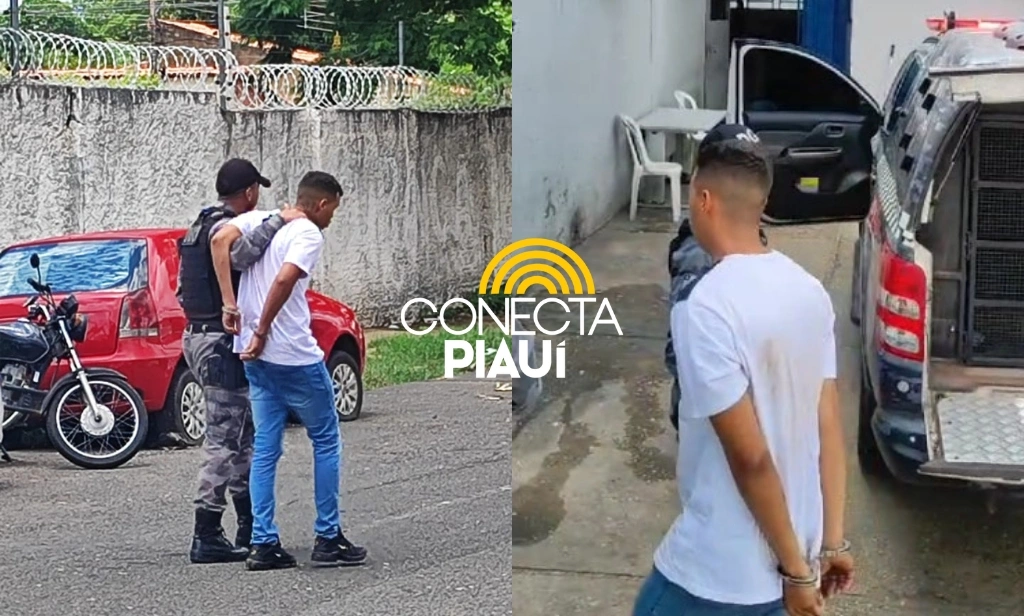 Jovem suspeito de assalto é preso ao tentar se apresentar no 2º BEC, em Teresina