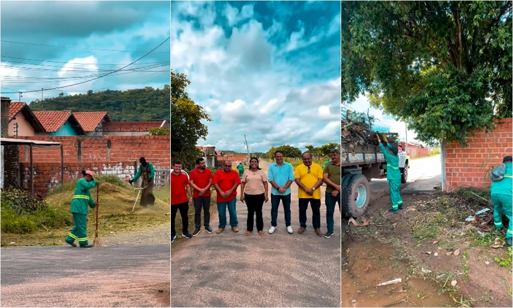 Lagoa do Piauí realiza mutirão de limpeza para revitalizar a cidade