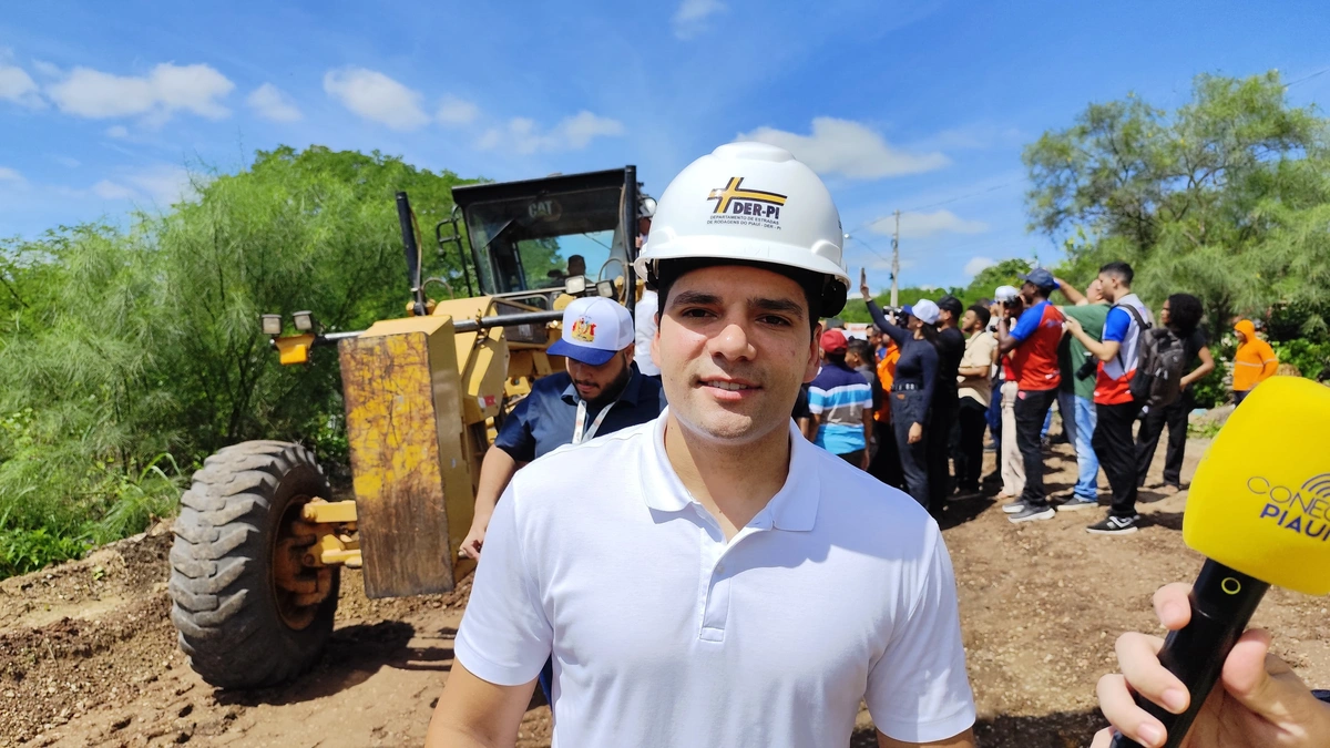 Leonardo Sobral, diretor-geral do Departamento de Estradas de Rodagem (DER-PI)