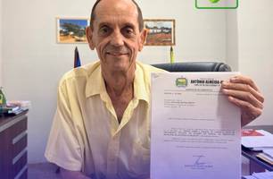 Marcelo Toledo assina projeto que cria cargos em concurso de Antônio Almeida (Foto: Reprodução)