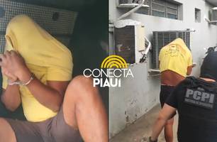 Membro de facção criminosa é preso com mandado aberto na zona Leste de Teresina (Foto: Repórter 12/Conecta Piauí)