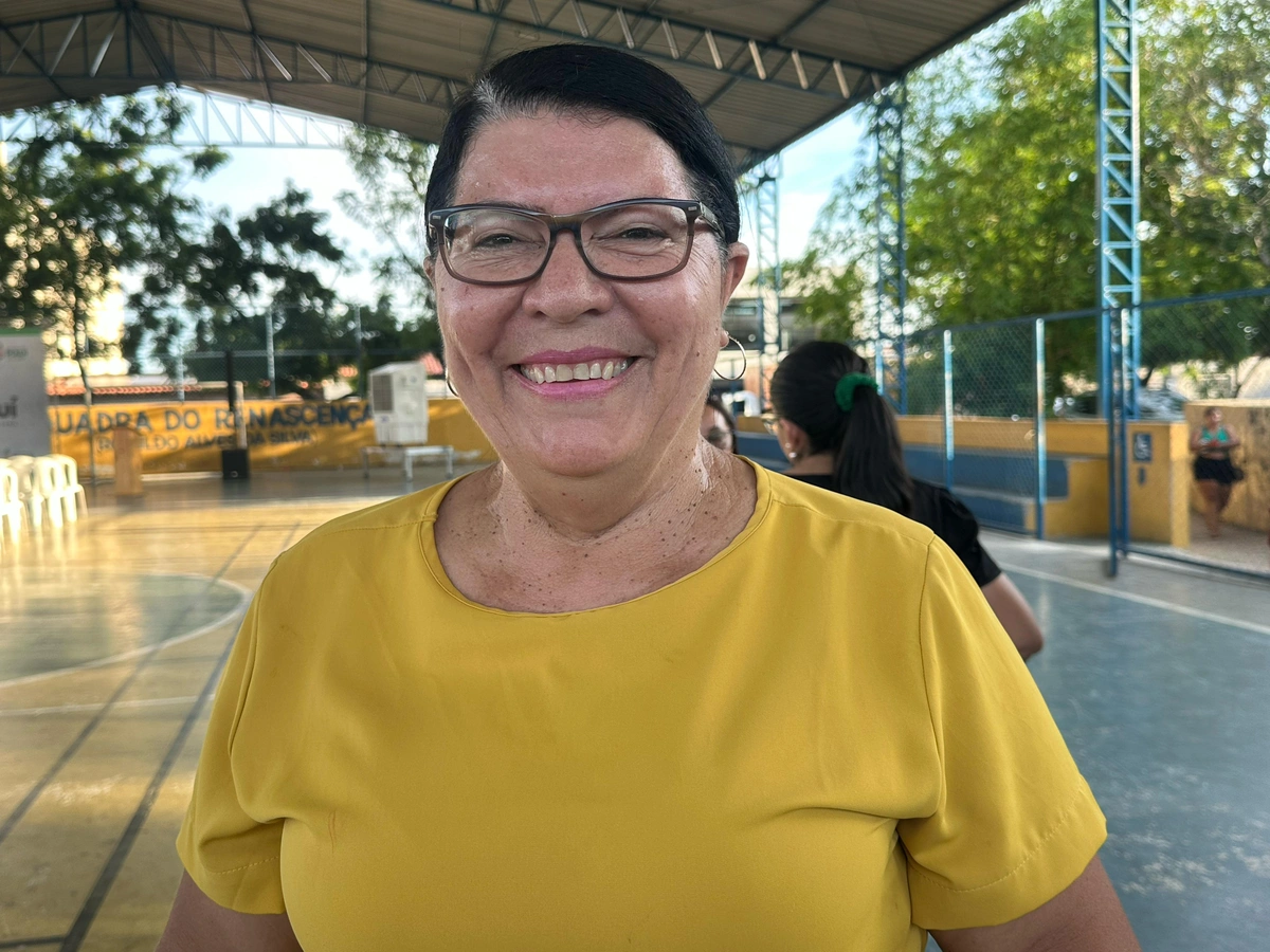 Moradora Maria Lúcia