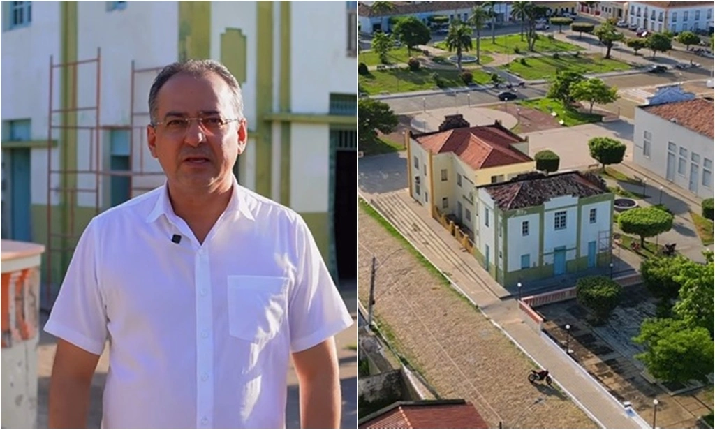 Oeiras inicia revitalização de espaços históricos no centro da cidade