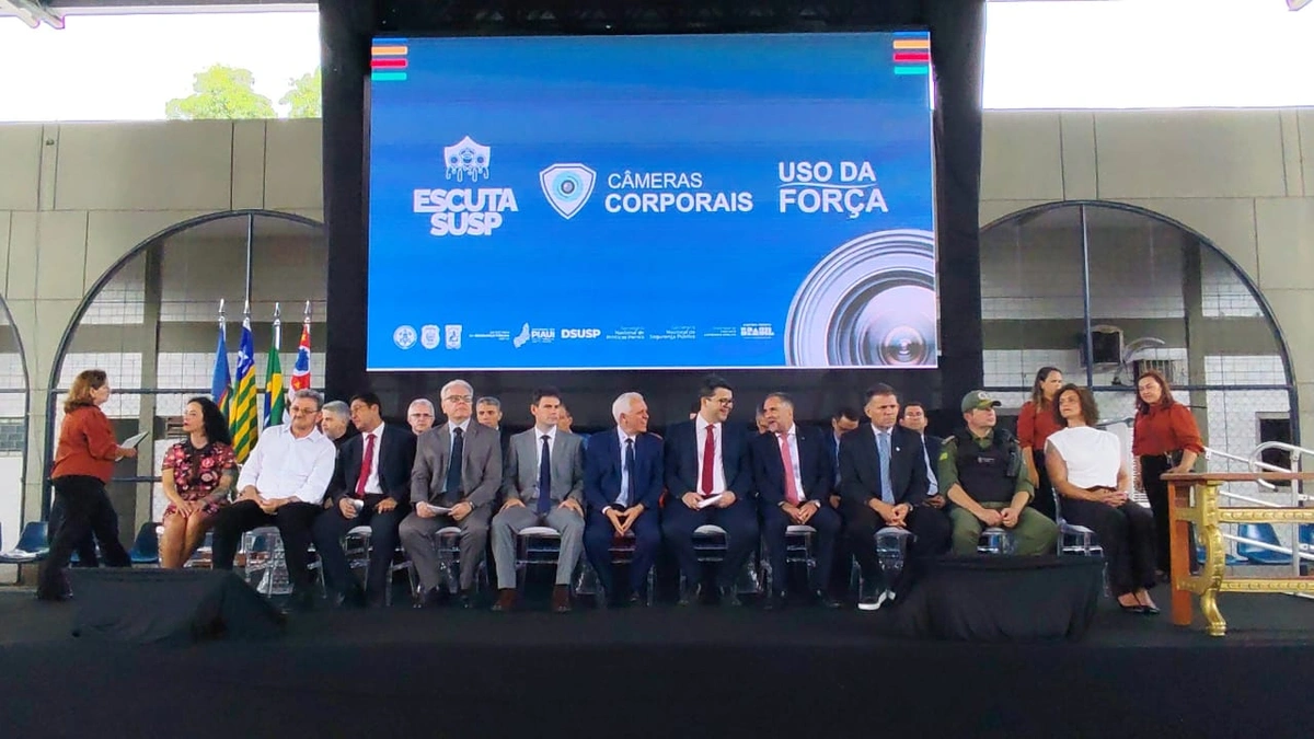 Piauí adere ao Escuta SUSP e firma convênio para câmeras corporais na SSP