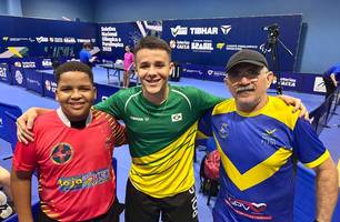Piauiense Israel Junior faz história com título inédito e vaga na seleção brasileira de tênis de mesa (Foto: Ascom Governo do Piauí)