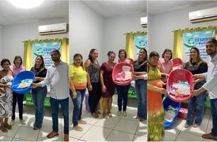Prefeitura de Colônia do Gurgueia realiza entrega de kits para gestantes (Foto: Reprodução)