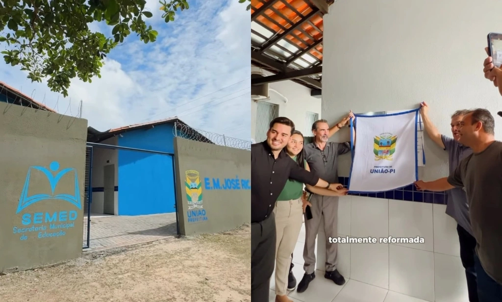 Prefeitura de União entrega reforma completa da EM José Ricardo de Sousa