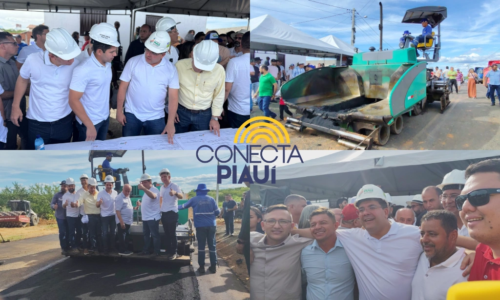 Rafael Fonteles institui o Mais Saúde e vistoria obras em Jacobina do Piauí