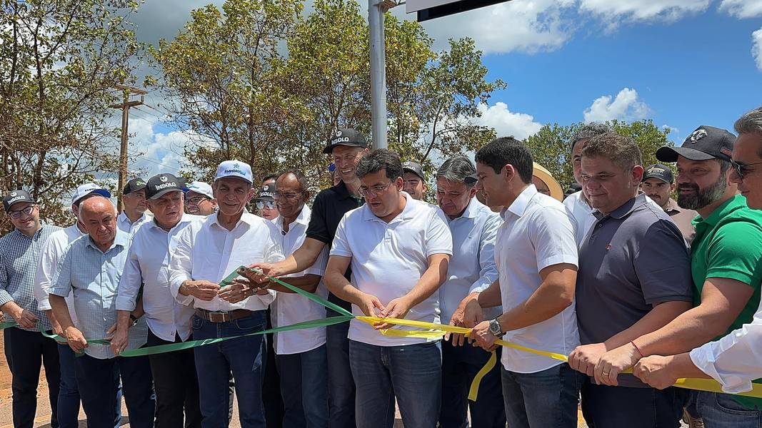 'Rodovia da Soja': governador entrega trecho da PI-392 em Baixa Grande do Ribeiro