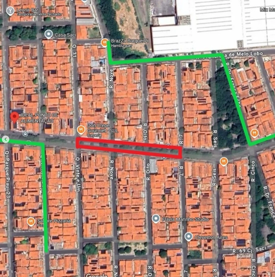 Rotas alternativas