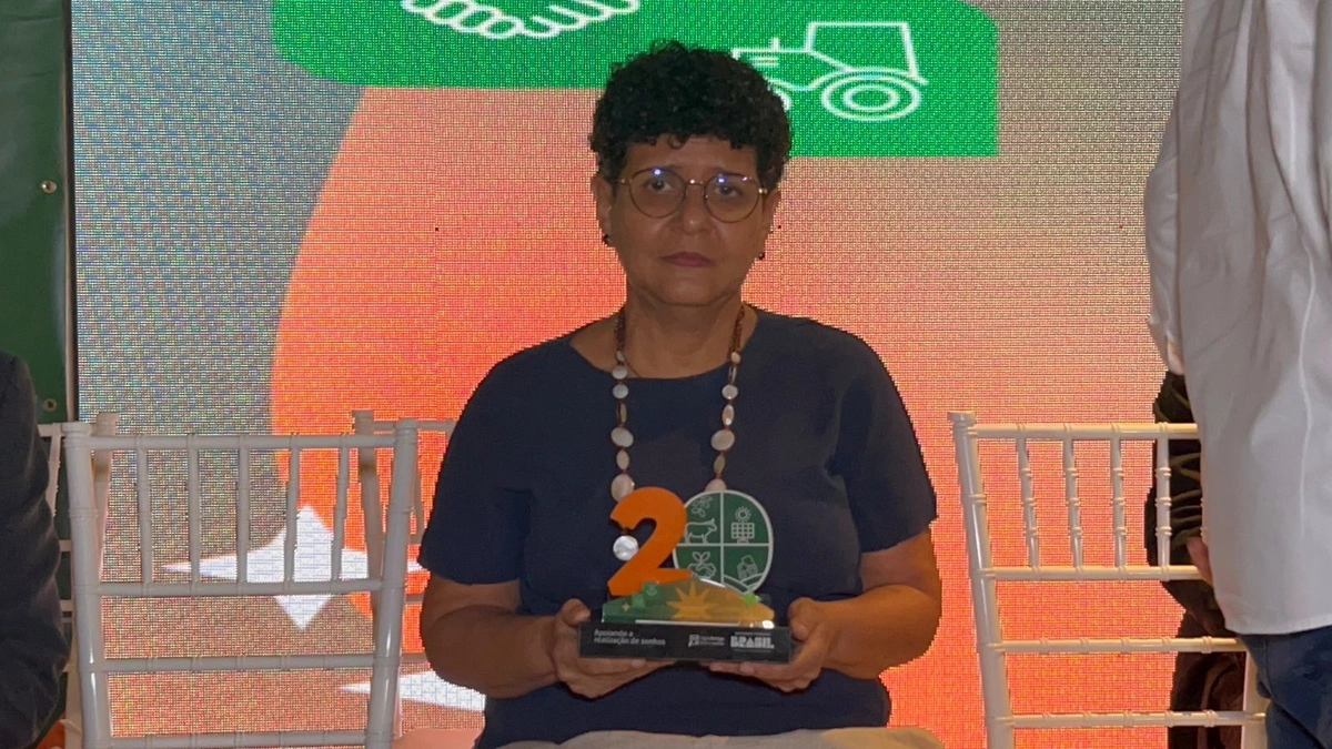 Secretária estadual de Agricultura Familiar, Rejane Tavares