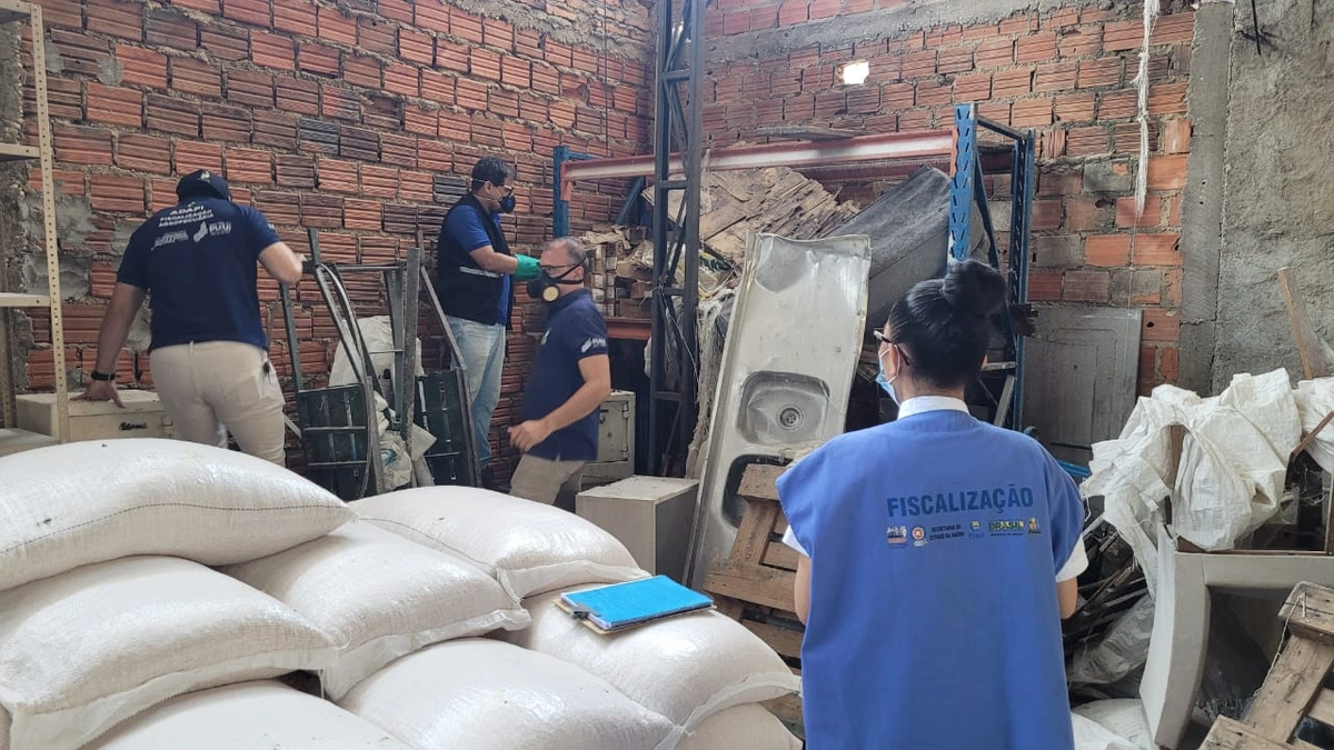 Vigilância Sanitária do Piauí fiscaliza estabelecimento em Teresina após denúncia de comercialização de chumbinho