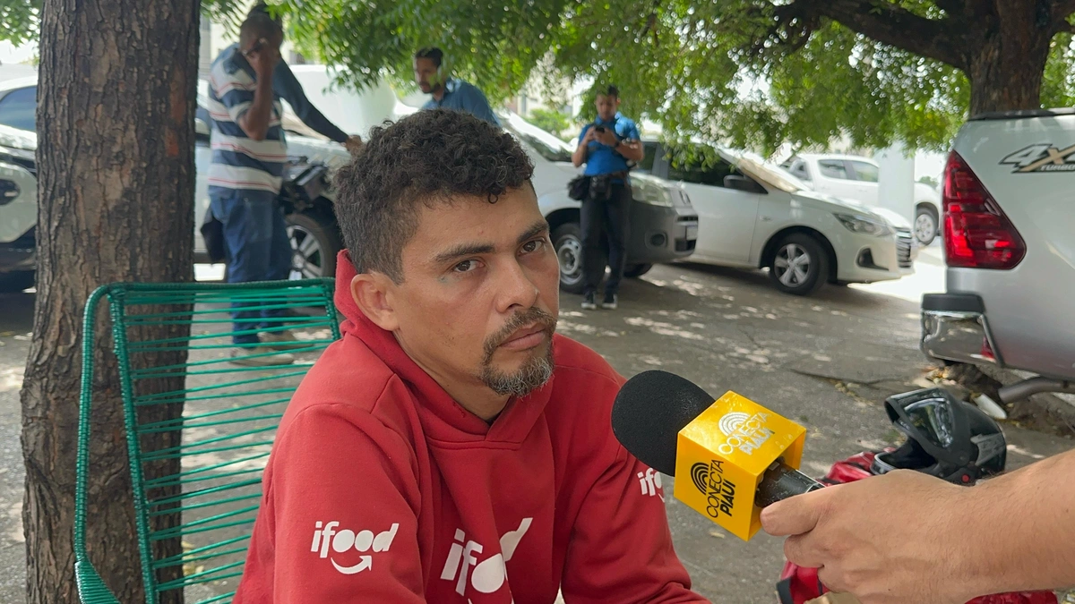 Wellington Soares, entregador por aplicativo