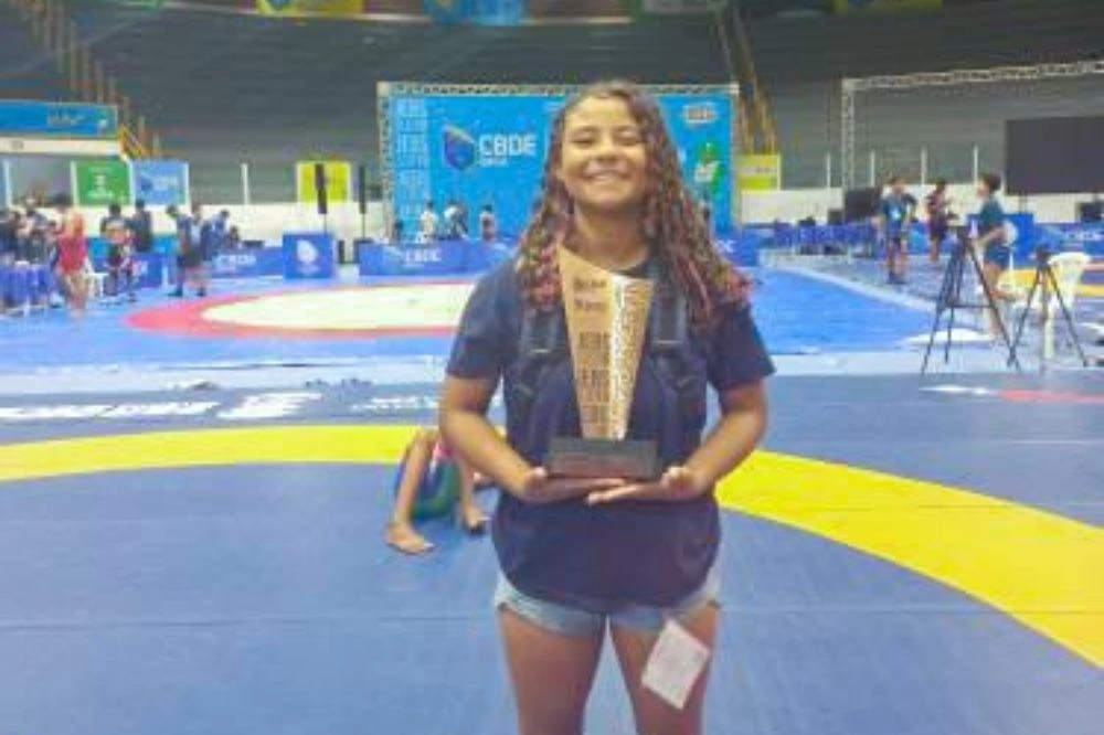 Atleta piauiense se prepara para Campeonato Brasileiro Sub-20 de Wrestling