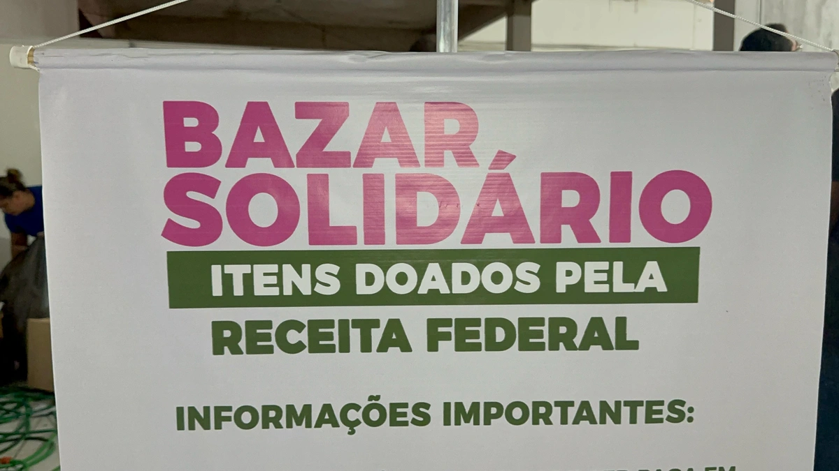 Bazar Solidário da Receita Federal começa em Teresina e arrecada fundos para instituições beneficentes