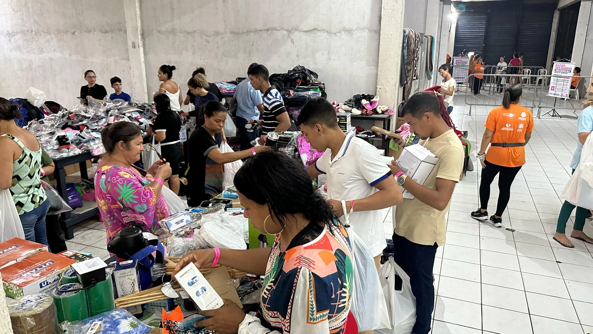 Bazar Solidário da Receita Federal começa em Teresina e arrecada fundos para instituições beneficentes