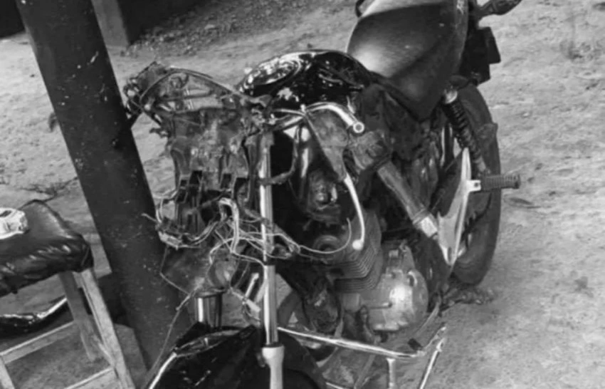 Casal em moto é atropelado por carro com paredão de som em município no Piauí