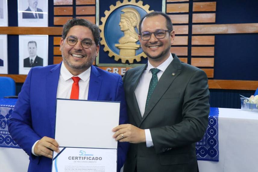 Comemorações dos 50 anos do Crea iniciam com homenagens a personalidades de Mútua Comemorações dos 50 anos do Crea iniciam com homenagens a personalidades de Mútua