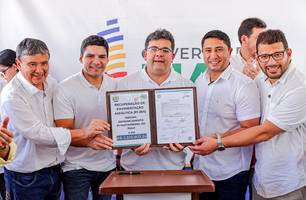 DER: Governador Rafael e Leonardo Sobral levam melhorias para a malha rodoviária da região de Canto do Buriti (Foto: Reprodução)