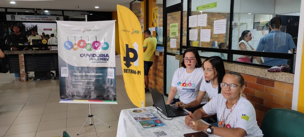 Detran recebe ação de orientação previdenciária em parceria com a PiauíPrev