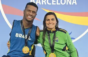 Gabriel Araújo e Mariana Gesteira (Foto: Reprodução)
