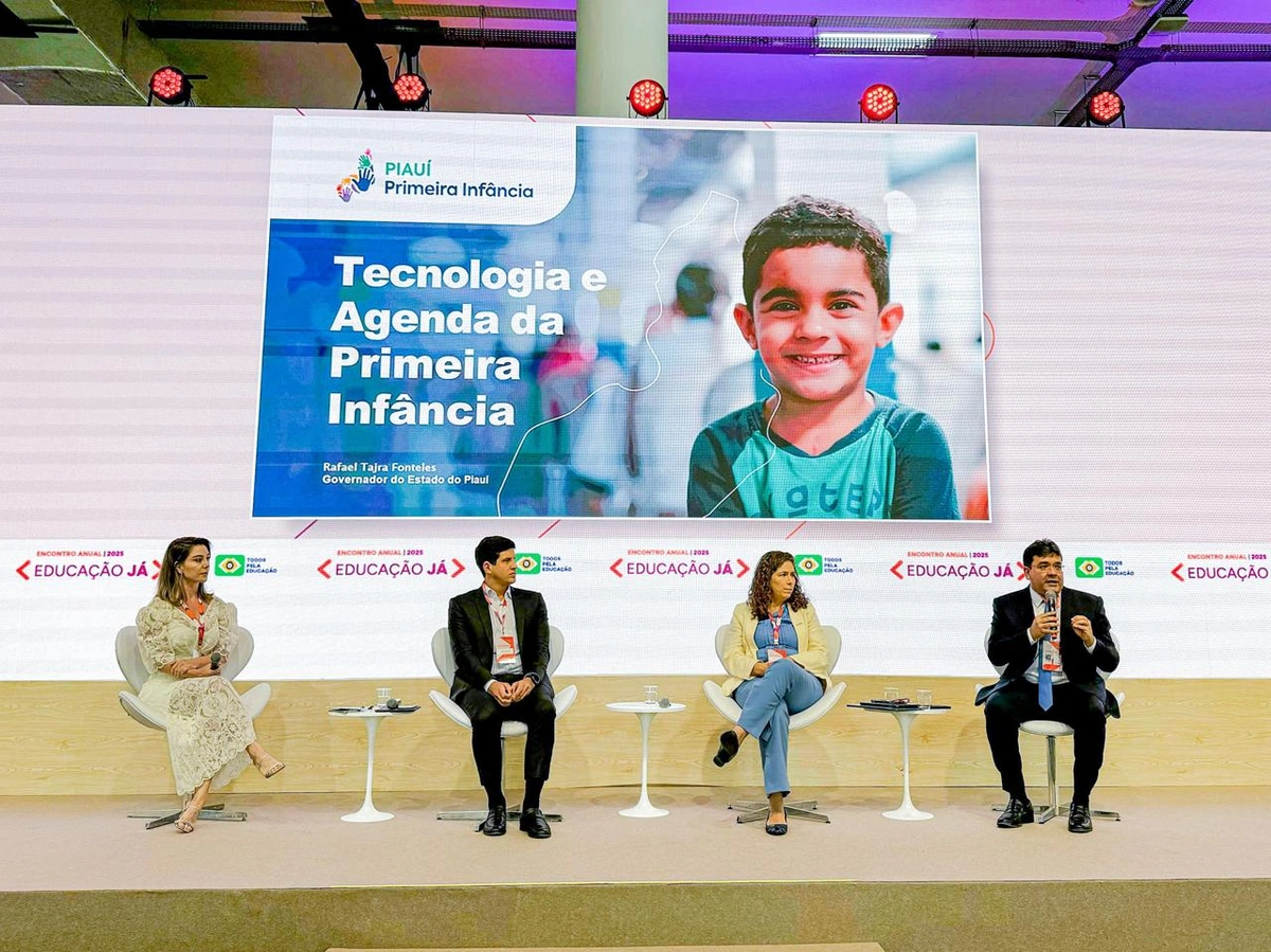 Governador apresenta app inovador do Piauí à primeira infância em evento nacional